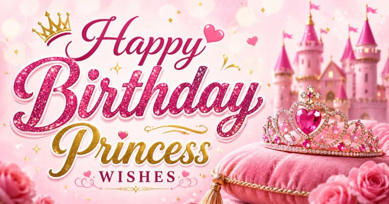 Happy Birthday Princess Wishes – Sweet & Magical Birthday Messages