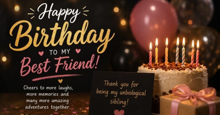 मराठी बर्थडे शुभेच्छा — केक, बलून आणि कन्फेटीसह वाढदिवस साजरा करणारं चित्र, "वाढदिवसाच्या हार्दिक शुभेच्छा" असा मजकूर