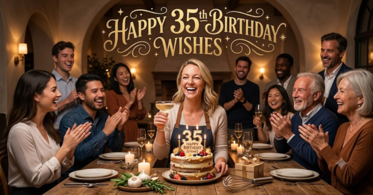 150+ Best Happy 35th Birthday Wishes That Actually Wow