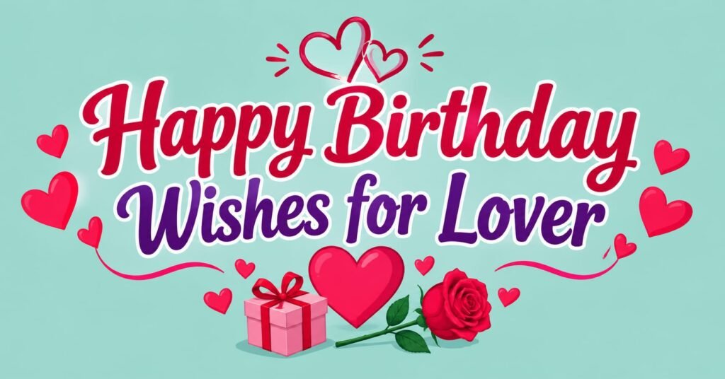 Happy Birthday Wishes for Lover